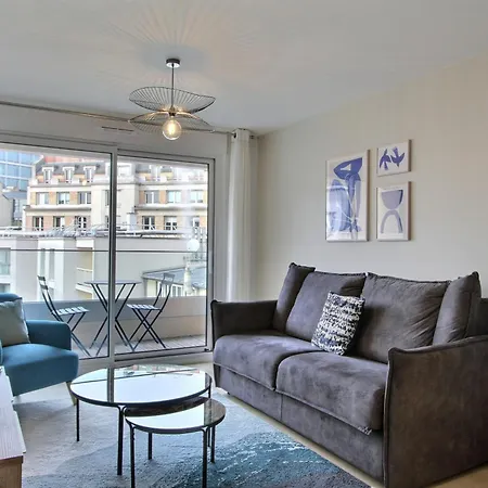 1bd Near Eiffel Tower With Ac, Balcony, Lift Apartment *